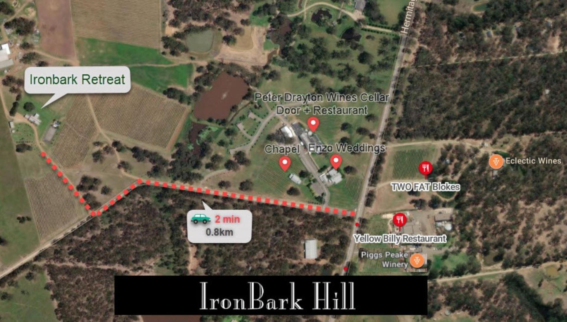 Ironbark Hill Estate Hotel Pokolbin Exterior photo